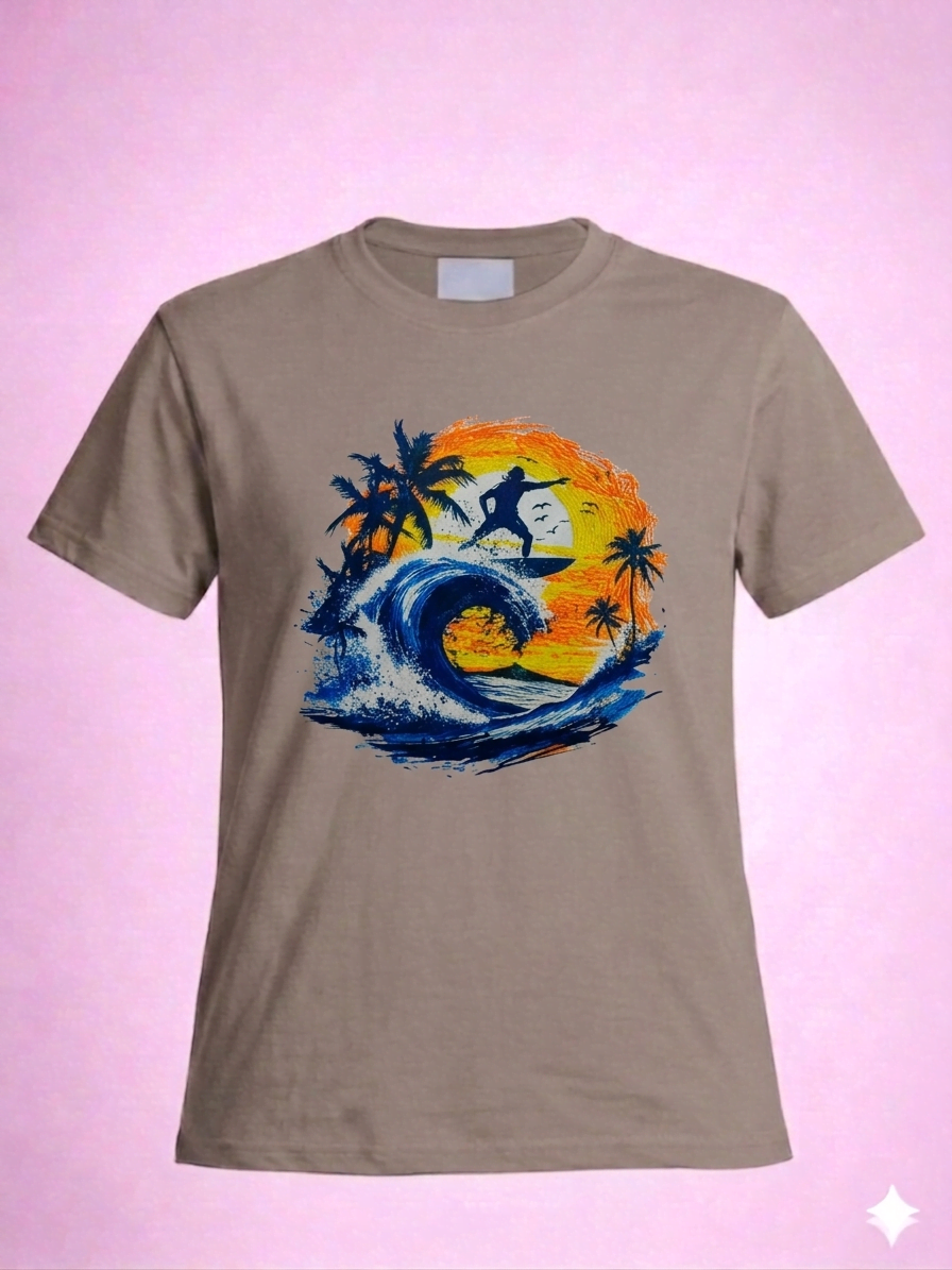 تي شيرت رجالي نصف كم